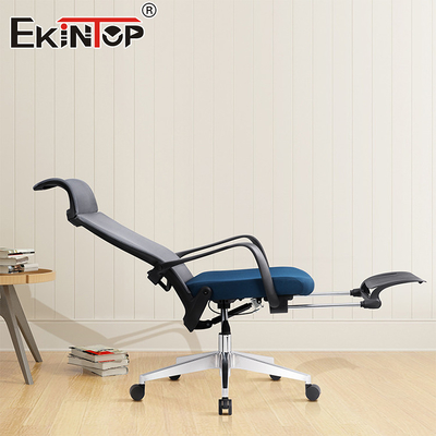 Mobiliário comercial Full Mesh High Back Office Chair Girável Ergonomic Armrest ajustável