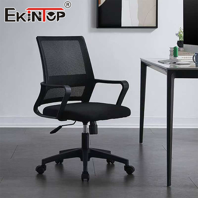Cadeiras confortáveis de tecido giratório cadeira executiva de malha ergonômica cadeira de escritório resistente