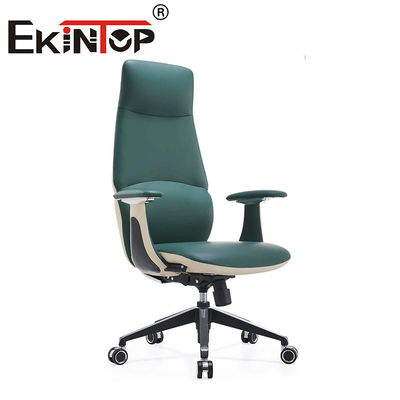 Cadeira de conferência de escritório executivo de couro de PU ergonômica Cadeira de escritório resistente