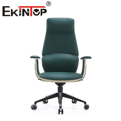 Cadeira de conferência de escritório executivo de couro de PU ergonômica Cadeira de escritório resistente