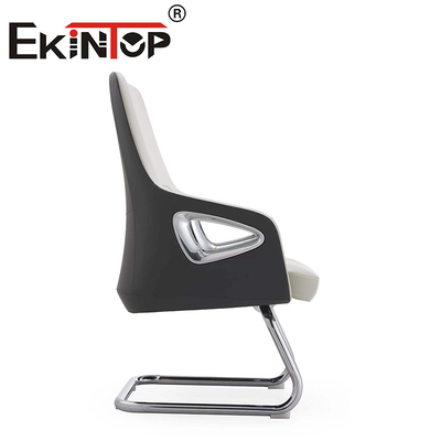 Moderno Design Pu Couro Branco Cadeira Executiva de Escritório Cadeiras de Clube de Couro