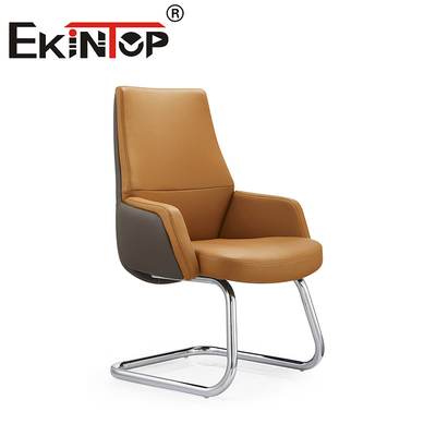 Cadeira executiva ergonômica Cadeira de escritório moderna por atacado Cadeira de couro vegana