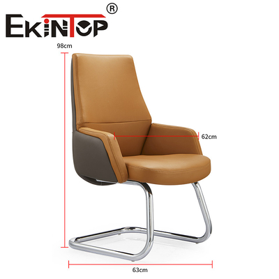 Cadeira executiva ergonômica Cadeira de escritório moderna por atacado Cadeira de couro vegana