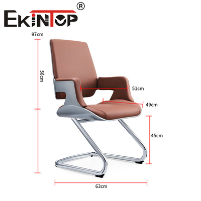New Design Office Cadeira de couro de PU Cadeira Ergonômica Cadeira de Couro Vegana