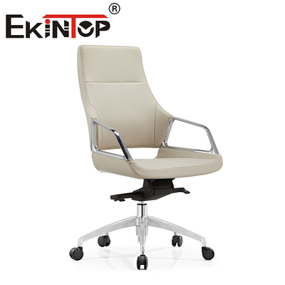 Executive Modern Design Leather Office Desk Chair Set Ergonomic Vegan Chair Leather