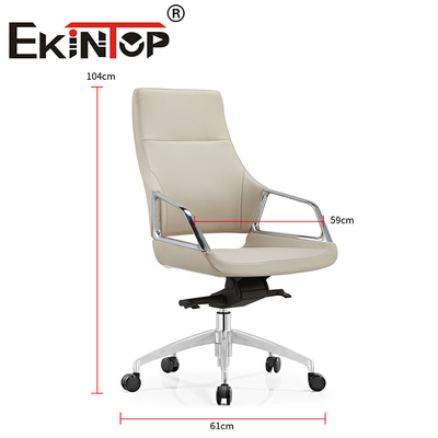 Executive Modern Design Leather Office Desk Chair Set Ergonomic Vegan Chair Leather