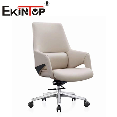 Moderno design Mid Back Executivo Girável Chave de relaxamento original Chave de couro vegana