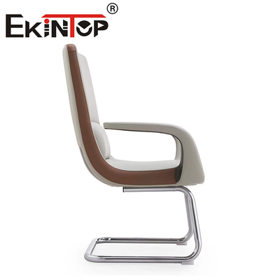 China Fornecedor Ergonomia Cadeira de escritório executiva de couro preto Cadeira de escritório de couro de vaca