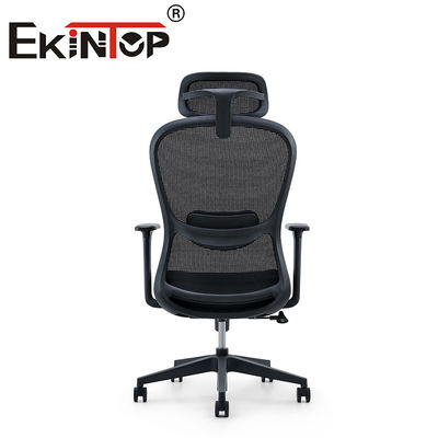 Mobiliário de escritório moderno Gestor giratório giratório cadeira ergonômica de costas altas cadeira de trabalho de malha