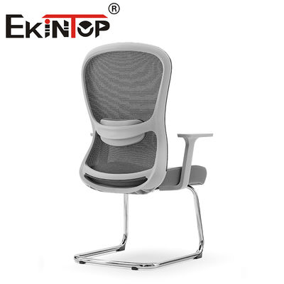 Cadeira de escritório em malha personalizável Design moderno com elevação Cadeira de trabalho em malha ajustável e flexível
