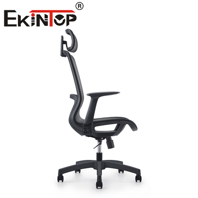 Apoio para os Pés para Funcionários Executivo Rodas Novo Reclinável Ajustável Ergonômico Cadeira com Encosto em Tela