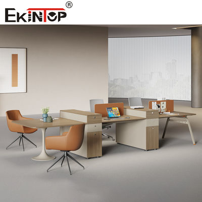 Ekintop Manufacturer Modular Office Furniture Workstation Desk for Office 2 4 6 Seater