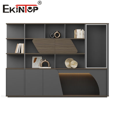 Ekintop Cabinet Office Large Storage Furniture Drawer Wood Filing Storage Cabinet