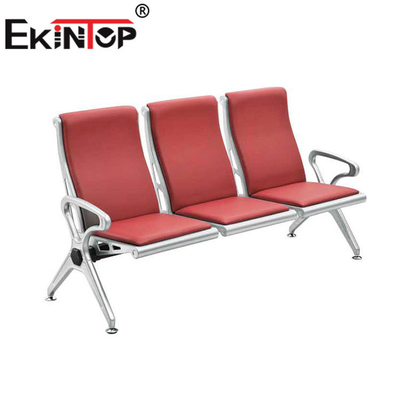 Cadeira de espera de aço inoxidável de 3 Seater para hospitais 1220mm×680mm×800mm