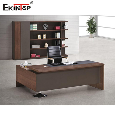Tabela executiva do computador da mesa do escritório de madeira de Ekintop para o mobiliário de escritório
