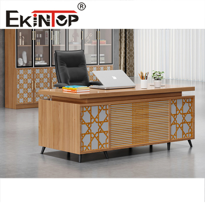 Mesa de escritório de madeira do pessoal da tabela de Seater da mesa de escritório uma do painel da mobília