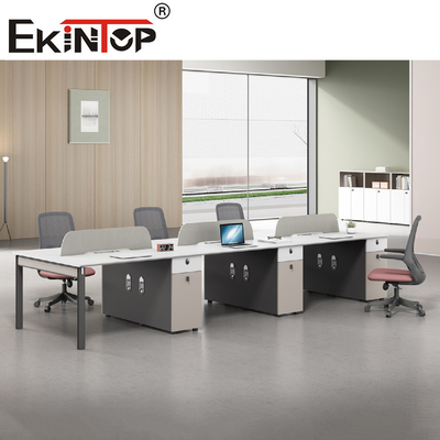 A mesa modular do pessoal da estação de trabalho telescópica do escritório ajustou o mobiliário de escritório aberto de Work Space
