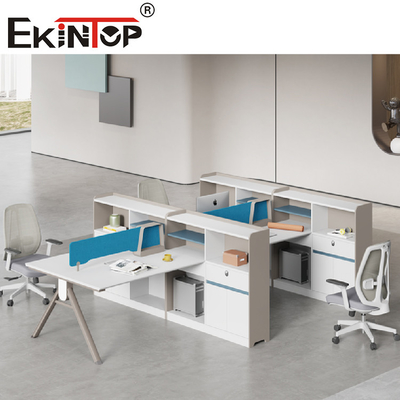 Mesa aberta modular 2-6 Seater da estação de trabalho do mobiliário de escritório moderno da estação de trabalho