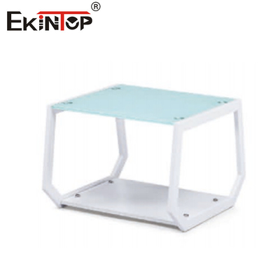 OEM Contemporâneo Glamour vidro e Chrome mesa de café para sofisticação elegante