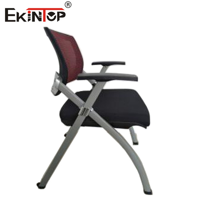 Moderna cadeira de treinamento preto e almofada de espuma de mesa Design dobrável