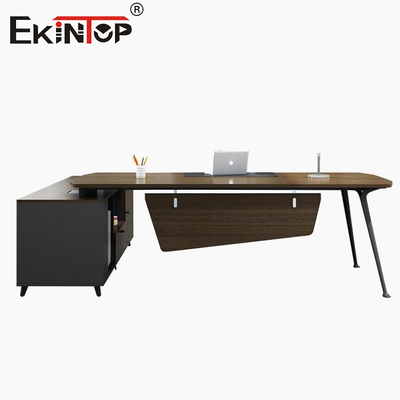 Mesa de computador de alta qualidade Mesa de escritório com armário de armazenamento