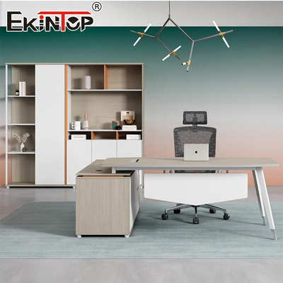 Gestor de estilo minimalista Mesa de escritório Mobiliário de mesa modular