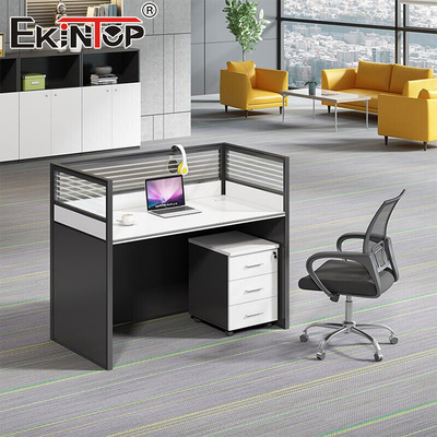 Desenho de Espaço de Escritório Moderno Mesas de escritório divididas Mesa de escritório pequena
