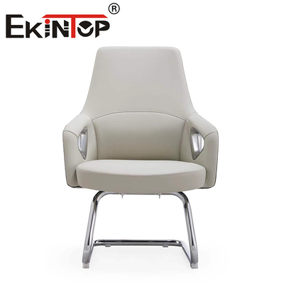 Moderno Design Pu Couro Branco Cadeira Executiva de Escritório Cadeiras de Clube de Couro