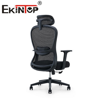 Mobiliário de escritório moderno Gestor giratório giratório cadeira ergonômica de costas altas cadeira de trabalho de malha