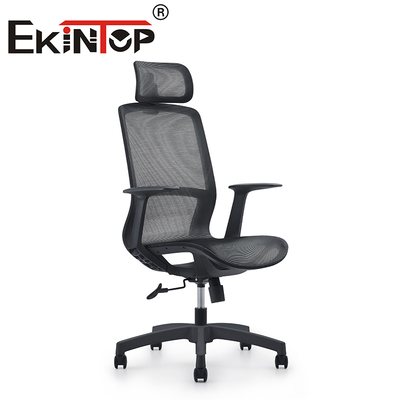 Apoio para os Pés para Funcionários Executivo Rodas Novo Reclinável Ajustável Ergonômico Cadeira com Encosto em Tela