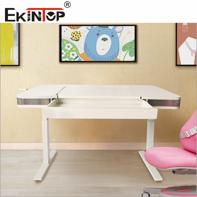 Secretária de pé elétrica de alta qualidade com altura ajustável, ergonómica, para escritório, casa e estudo, modular